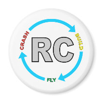 Build Crash Fly RC Fridge Magnet