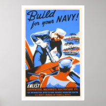 Build for your Navy! Posters