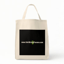 Build Green Panama - Green Leaves Grocery Bag by BuildGreenPanama Build Green Panama - Green Leaves Grocery Bag