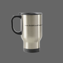 BUILD GREEN PANAMA STAINLESS TRAVEL MUG