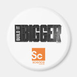 Build It Bigger Logo Magnet