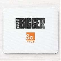 Build It Bigger Logo Mousepad