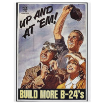 Build More B-24's Flyer Design