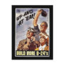 Build More B-24's Post Cards
