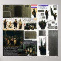 Make The Night Watch Rembrandt Papercraft Poster print