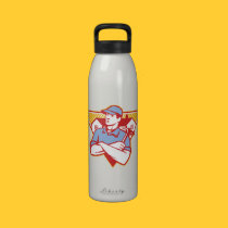 Builder Construction Worker Hammer House water bottles