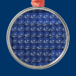 Builder's Bricks - Blue ornaments