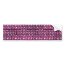 Builder's Bricks - Pink Bumper Sticker