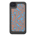 Builders DIY Tools Vector Pattern iPhone 4 Case-Mate Cases