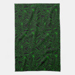 Builders DIY Tools Vector Pattern Kitchen Towel