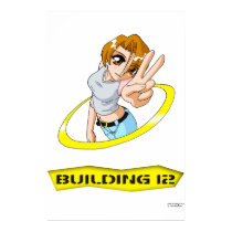 Building 12 Alex Poster posters by peacecraft Building 12 Alex Poster posters