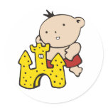 Building a Sand Castle Stickers