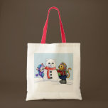 Building A Snow Cat Bag bags