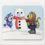 Building a Snow Cat Mousepad mousepads