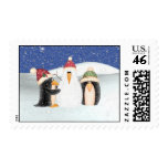 Building a Snowman postage