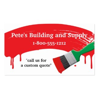 Building and Painting Supply profilecard