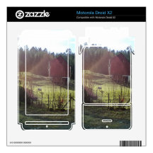 Building and sheep motorola droid x2 decals
