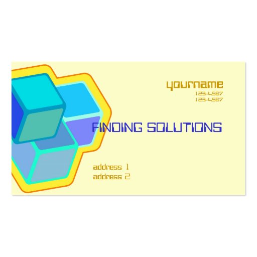 building blocks business card (front side)