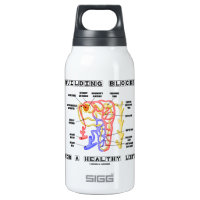 Building Blocks For A Healthy Life Kidney Nephron 10 Oz Insulated SIGG Thermos Water Bottle