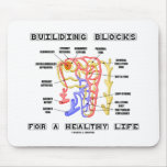 Building Blocks For A Healthy Life Kidney Nephron Mouse Pad
