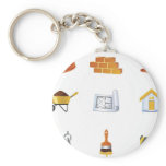 BUILDING construction vectors garcya assortment Key Chains