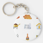 BUILDING construction vectors garcya assortment Key Chains