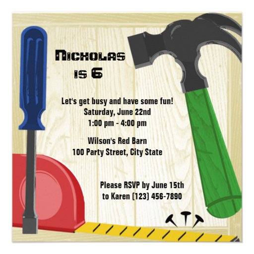 Building Fun Birthday Invitations