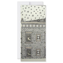 Building Inking by Piliero Rack Card Design