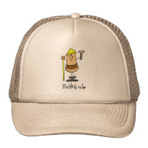 Building Nut T-shirts and Gifts Mesh Hat