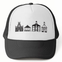 buildings hats by Studio16a buildings hats