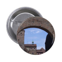 Buildings through Archway buttons