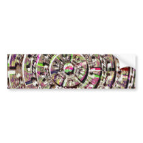 Built-in Chakra Healing Designs Bumper Stickers