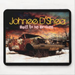 "Built to be Broken..." Mousepad - Black