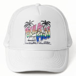 Bula Fiji Mesh Trucker Hat Cap