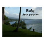 Bula From Paradise Post Card