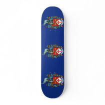 Bulawayo, Vietnam flag Skateboard