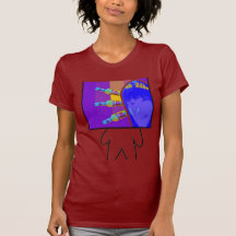 bule girl tshirt