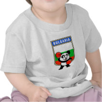Bulgaria Boxing Panda t-shirts
