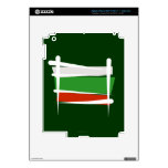 Bulgaria Brush Flag iPad 3 Decals