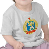 Bulgaria Coat Of Arms 1971 t-shirts