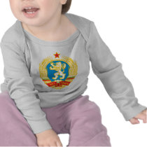 Bulgaria Coat Of Arms 1971 t-shirts