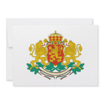 Bulgaria Coat of Arms Custom Announcements
