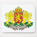 Bulgaria Coat of Arms Mousepad by FlagTshirts Bulgaria Coat of Arms Mousepad