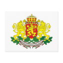 Bulgaria Coat of Arms Postcard by FlagTshirts Bulgaria Coat of Arms Postcard