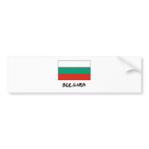 Bulgaria Flag bumper stickers