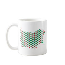 Bulgaria Flag-hearts Map Customizable Mug