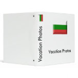 Bulgaria Flag Jewel Vinyl Binders