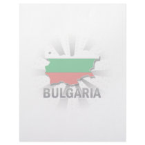 Bulgaria Flag Map 2.0 Letterhead Template