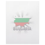 Bulgaria Flag Map 2.0 Letterhead Template