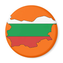 Bulgaria flag map magnets by FlagStore Bulgaria flag map magnets